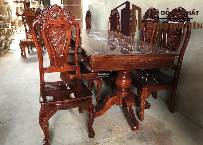 bàn ăn gỗ giá rẻ tại Đại Lộc, Quảng Nam - ĐỔ GỖ NỘI THẤT THẢO NGUYÊN