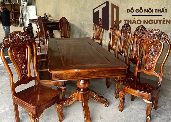bàn ghế ăn theo phong cách nội thất