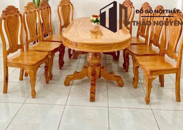 sản xuất bàn ăn gỗ giá rẻ tại Thanh Khê