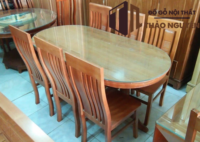 Bộ bàn ăn gỗ giá rẻ tại Điện Bàn có phù hợp với nhà bếp