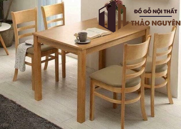 Đặt đóng bàn ghế phòng ăn với kích cỡ, kiểu dáng phù hợp