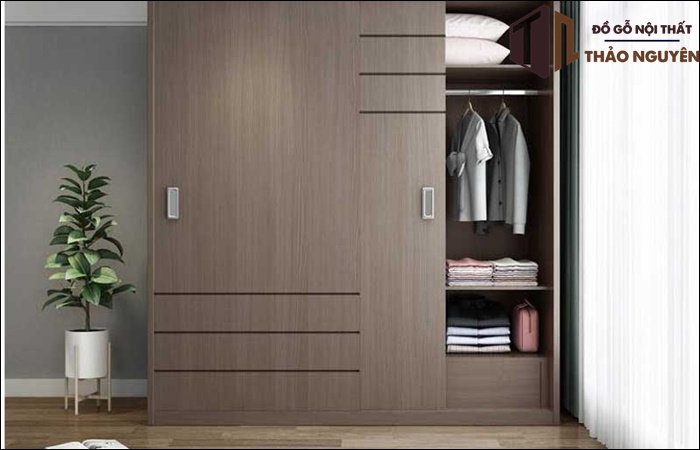 Tủ quần áo gỗ giá rẻ tại Sơn Trà