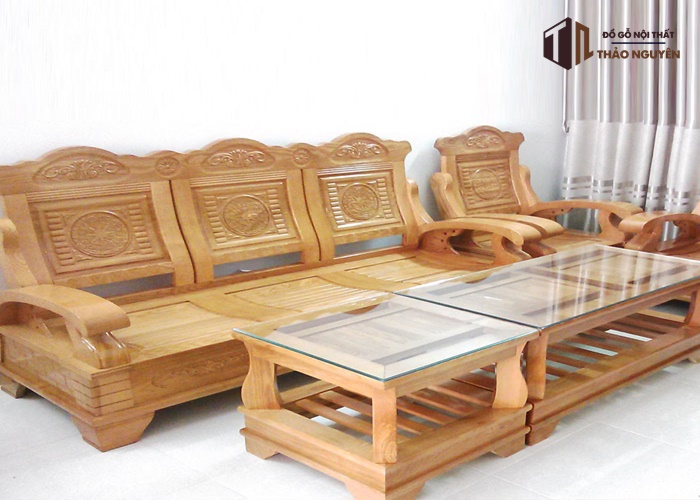 Các mẫu bàn ghế gỗ phòng khách
