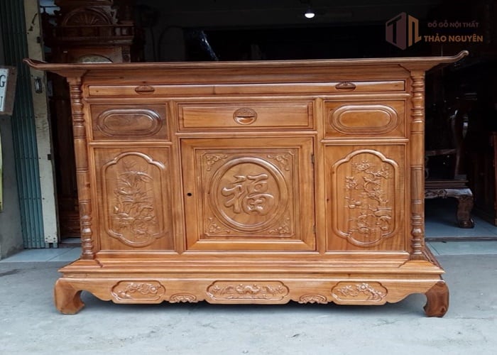 Tình trạng sử dụng bàn thờ gỗ tại Đà Nẵng.