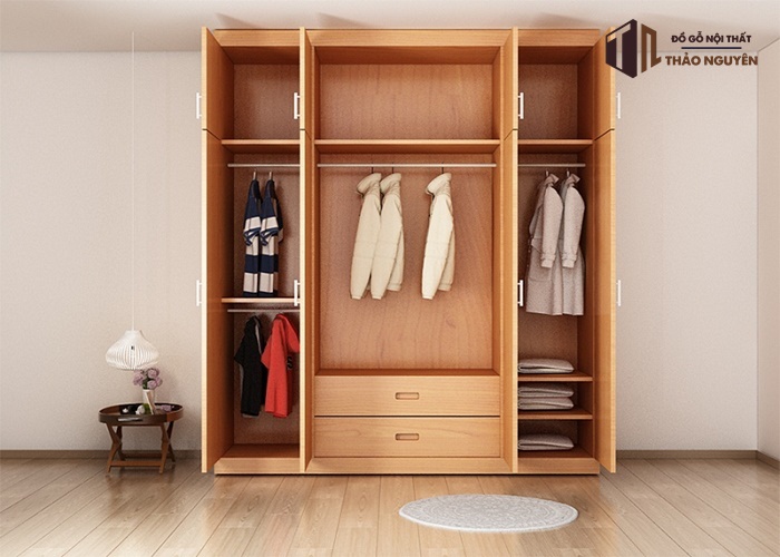 Ưu điểm của tủ quần áo gỗ tự nhiên